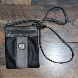 Brown And Tan Crossbody Bag